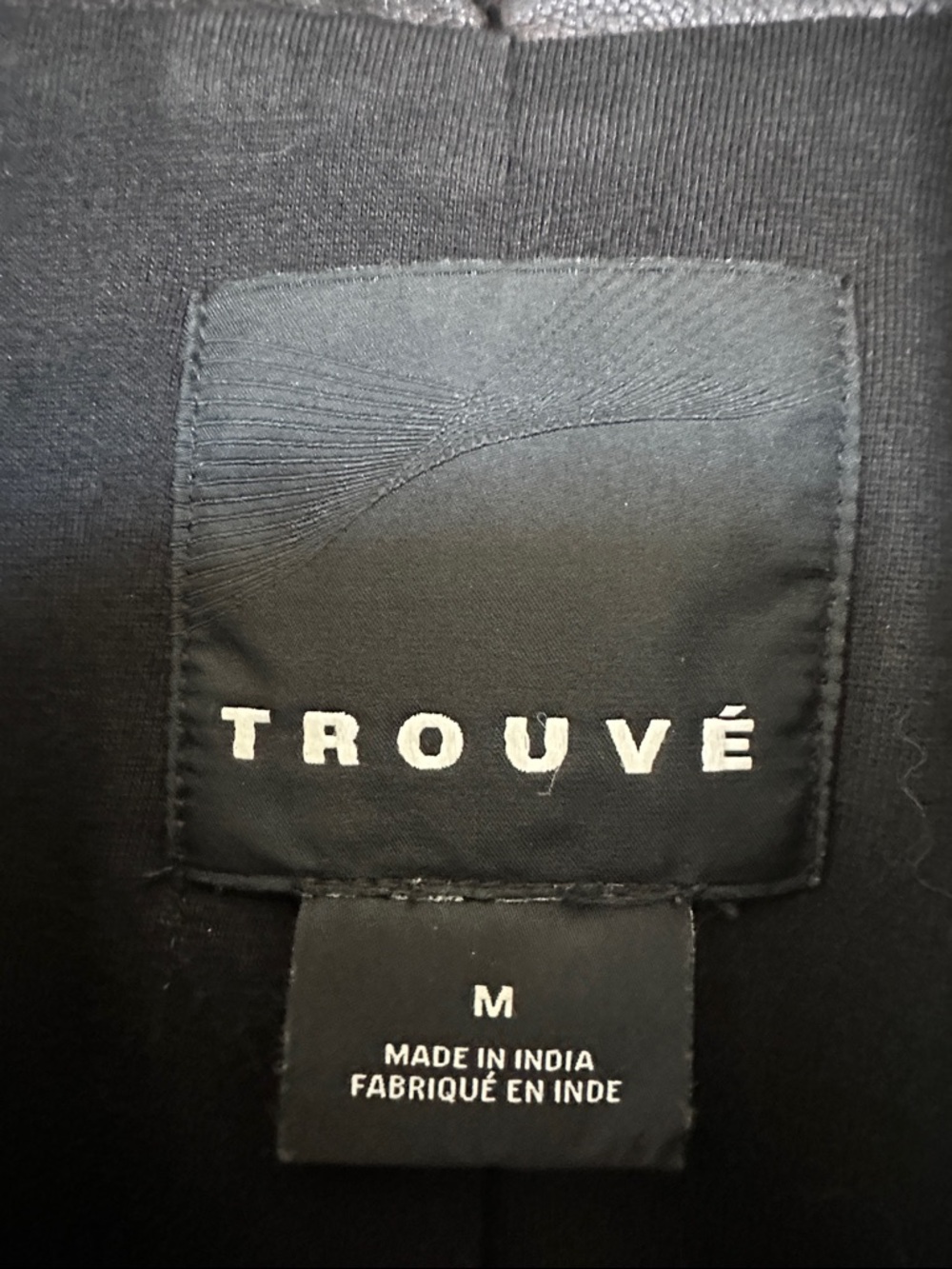 Trouvé Women's Black Leather Moto Jacket - Picture 3 of 10